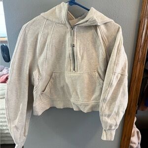 Women's Gray Lululemon Half Zip